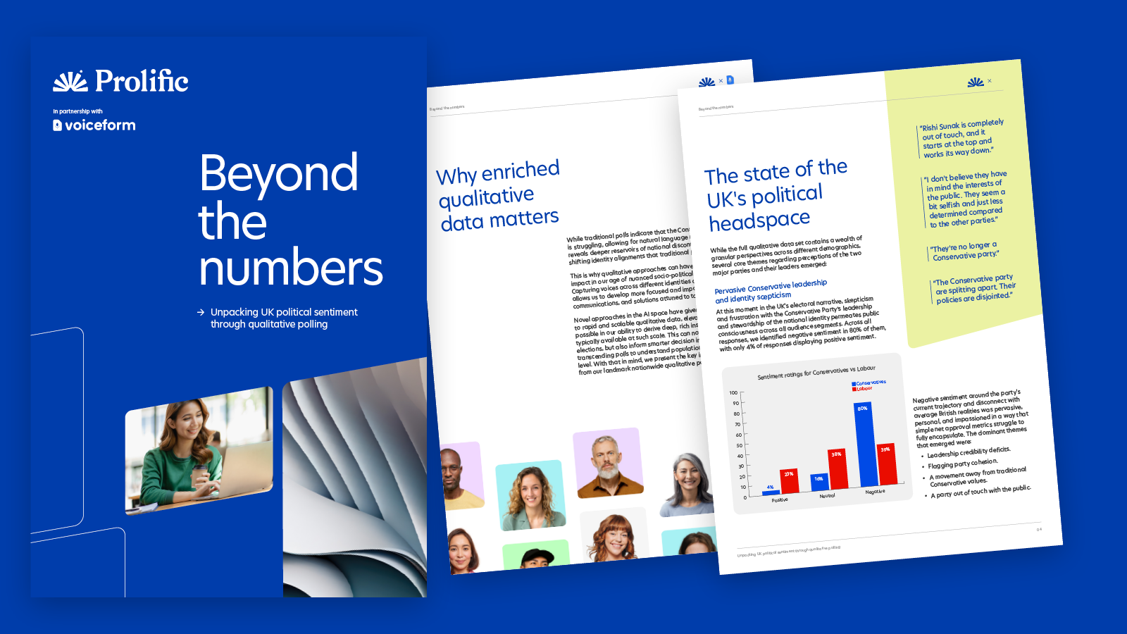 Beyond the numbers: Unpacking UK political sentiment through qualitative polling